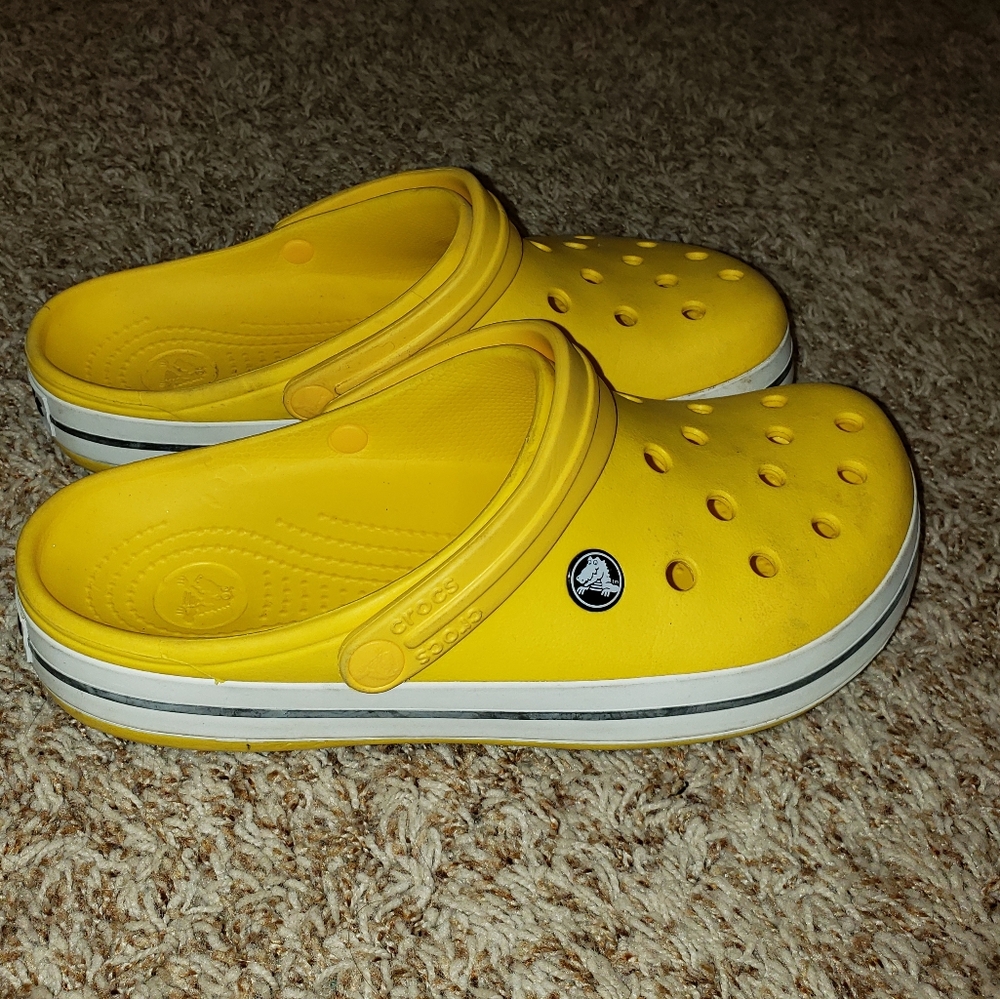 Yellow Crocs